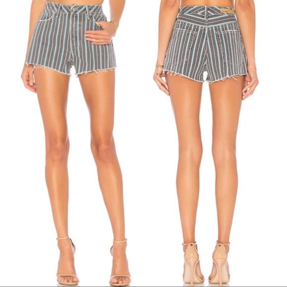 GRLFRND Cindy High Rise Cut Off Shorts - Picture 3 of 11